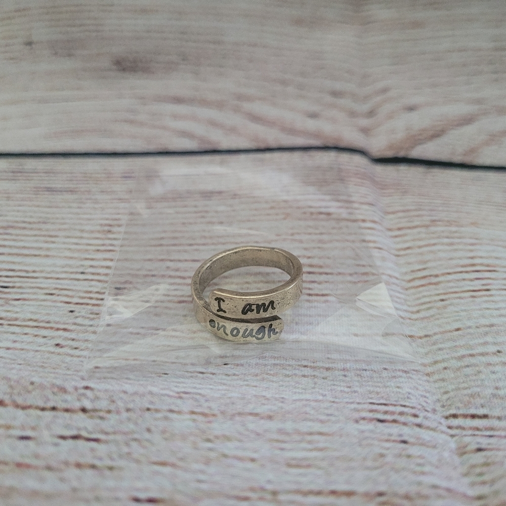 1 Left! NWT "I Am Enough" Ring 💖💍 - Picture 8 of 8